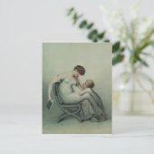 Mutter und Kind Postkarte (Stehend Vorderseite)