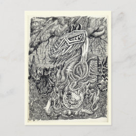 Mutter und Kind Postkarte