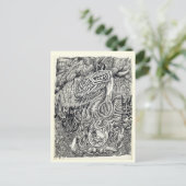 Mutter und Kind Postkarte (Stehend Vorderseite)