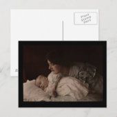 Mutter und Kind Postkarte (Vorne/Hinten)