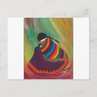 Mutter und Kind Postkarte