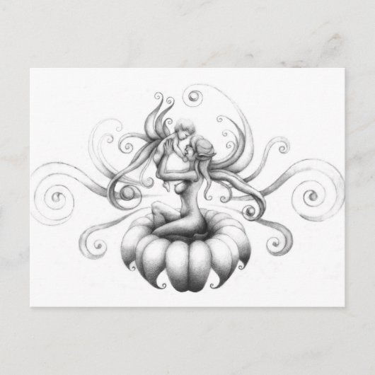 Mutter und Kind Postkarte (Vorderseite)