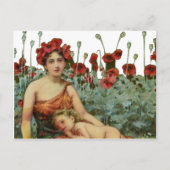 Mutter und Kind Postkarte (Vorderseite)