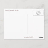 Mutter und Kind Postkarte (Rückseite)