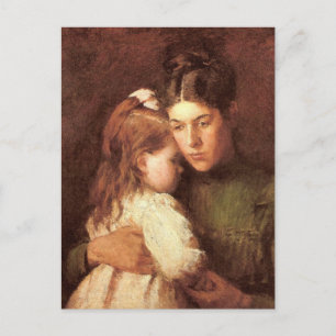 Mutter und Kind Postkarte