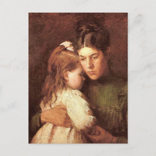 Mutter und Kind Postkarte (Vorderseite)