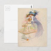 Mutter und Kind Postkarte (Vorne/Hinten)