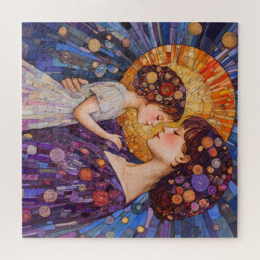 Mutter und Kind Puzzle (Horizontal)