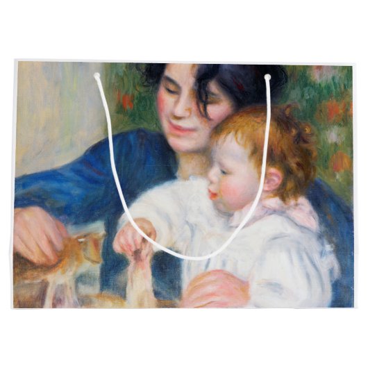 Mutter und Kind, Renoir Große Geschenktüte (Rückseite)