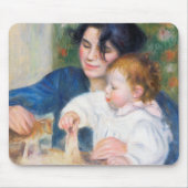 Mutter und Kind, Renoir Mousepad (Vorne)