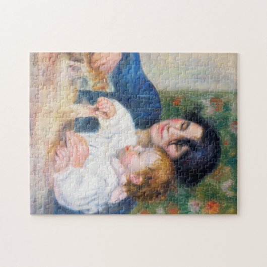 Mutter und Kind, Renoir Puzzle (Horizontal)