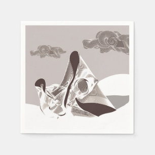 Mutter und Kind Serviette