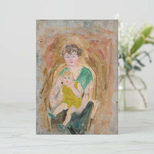 Mutter und Kind | Tadeusz Makowski (Stehend Vorderseite)