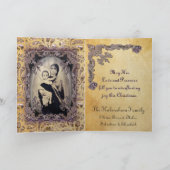 Mutter und Kind Viktorianisch Feiertagskarte (Innenseite)