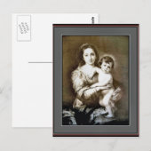 Mutter und Kind, Vintag Postkarte (Vorne/Hinten)