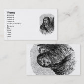 Mutter- und Kind-Visitenkarte Visitenkarte (Vorne/Hinten)