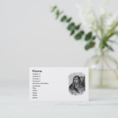 Mutter- und Kind-Visitenkarte Visitenkarte (Stehend Vorderseite)