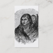 Mutter- und Kind-Visitenkarte Visitenkarte (Rückseite)