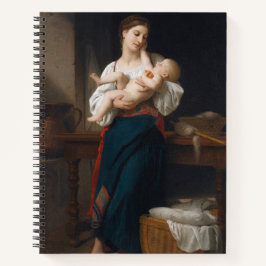 Mutter und Kind (von Bouguereau) Notizblock