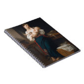 Mutter und Kind (von Bouguereau) Notizblock (Rechte Seite)