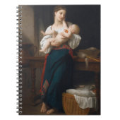 Mutter und Kind (von Bouguereau) Notizblock (Vorderseite)