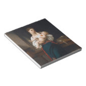 Mutter und Kind (von Bouguereau) Notizblock (angewinkelt)