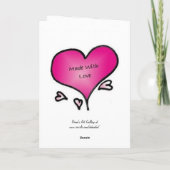 Mutter und Kind von Cassatt Karte (Rückseite)