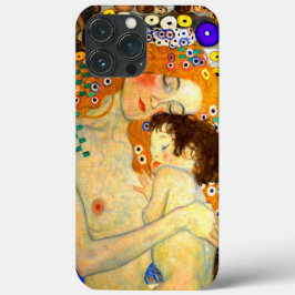 Mutter und Kind von Gustav Klimt Art Nouveau Case-Mate iPhone Hülle