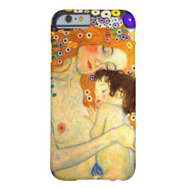 Mutter und Kind von Gustav Klimt Art Nouveau Case-Mate iPhone Hülle