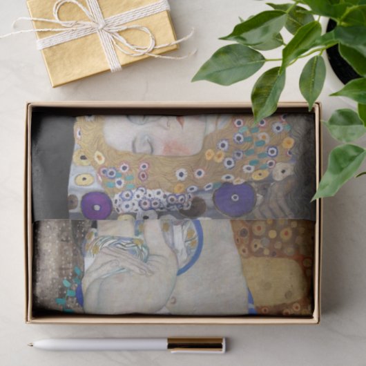Mutter und Kind von Gustav Klimt Seidenpapier (Geschenk)