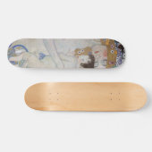 Mutter und Kind von Gustav Klimt Skateboard (Horizontal)