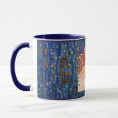 Mutter und Kind von Klimt Tasse (Links)