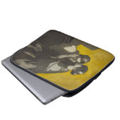 Mutter und Kind (von Norah Neilson Gray) Laptopschutzhülle (Vorne Knopf)
