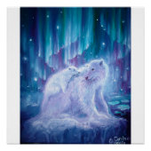 Mutter und Kind von Polar Poster (Vorderseite)