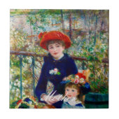 Mutter und Kind von Renoir Fliese (Vorderseite)