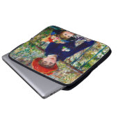 Mutter und Kind von Renoir Laptopschutzhülle (Vorne Knopf)