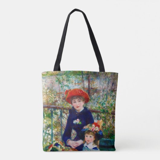 Mutter und Kind von Renoir Tasche (Rückseite)