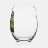 Mutter und Kind von Renoir Weinglas Ohne Stiel (Links)