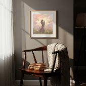 Mutter-und-Kind-Wandkunstposter Poster