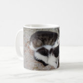 Mutter und Kind Weißkaffee Tasse (Vorderseite Links)