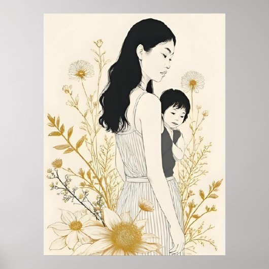 Mutter und Kind X Poster (Vorne)