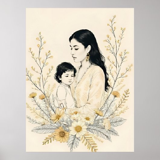 Mutter und Kind X Poster (Vorne)