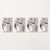 Mutter und Kind Yogamatte (Rückseite (Horizontal))