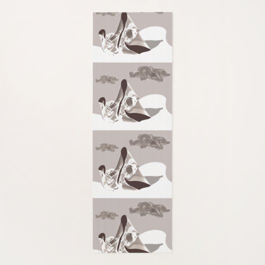 Mutter und Kind Yogamatte (Rückseite)