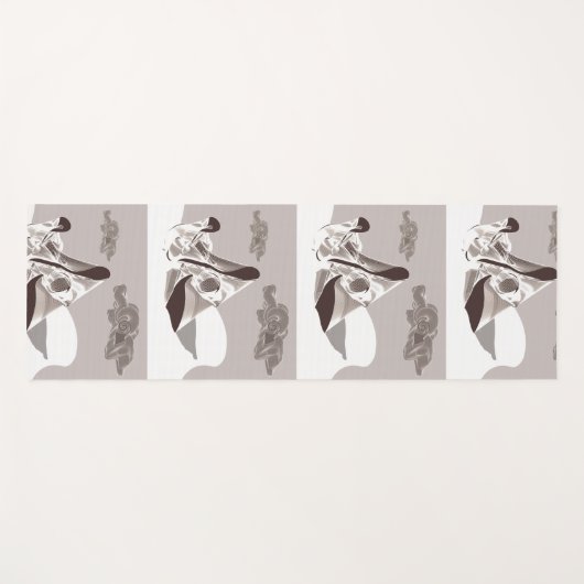 Mutter und Kind Yogamatte (Vorderseite (Horizontal))