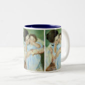 Mutter und Kind Zweifarbige Tasse (VorderseiteRechts)