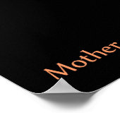 Mutter und Kinder Poster (Ecke)