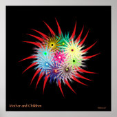 Mutter und Kinder Poster (Vorne)