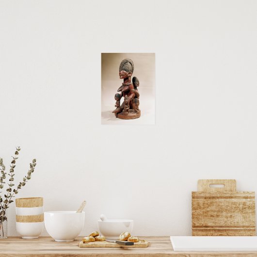 Mutter und Kinder Poster (Küche)