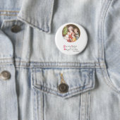Mutter und Kinder singen Weihnachtslieder Vintage Button (Beispiel)